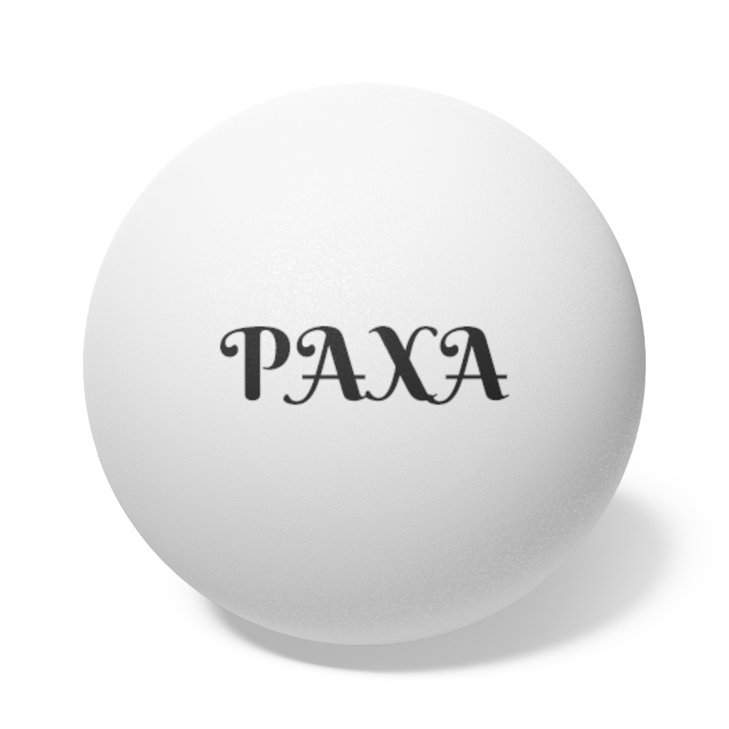 Personalized Ping Pong Balls - Set of 6, Perfect for Parties & Sports Events - Add Energy to Every Match – Custom Ping Pong Ball Set (White & Orange)
