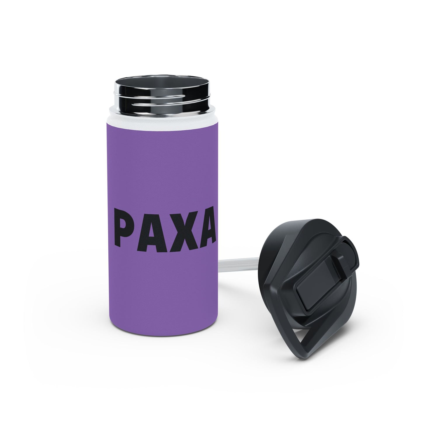 Stainless Steel Water Bottle - Personalized Purple Stainless Steel Water Bottle - PAXA
