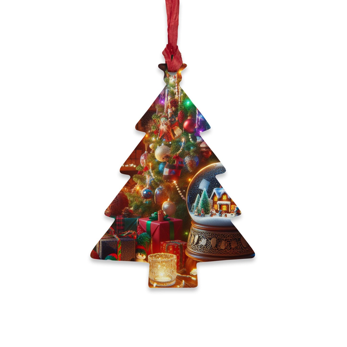 Festive Wooden Ornaments - Christmas Bell Decor for Holiday Cheer