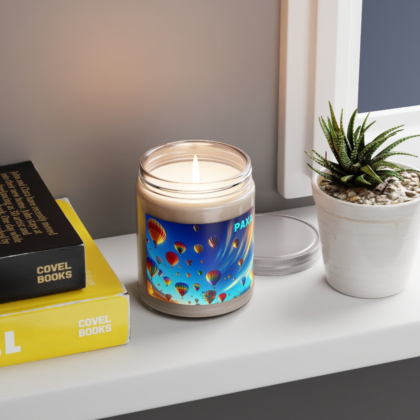Scented Candles - 9oz Relaxing Hot Air Balloon Decor
