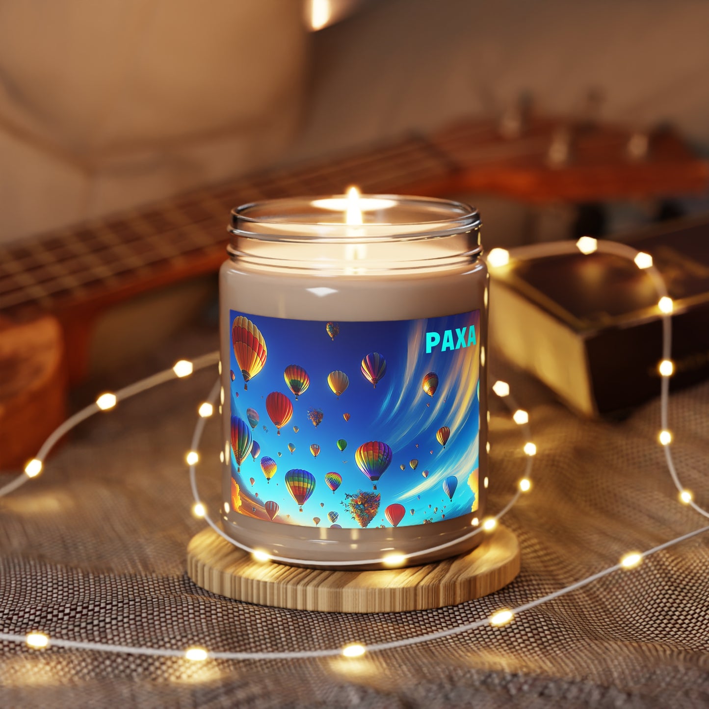 Scented Candles - 9oz Relaxing Hot Air Balloon Decor