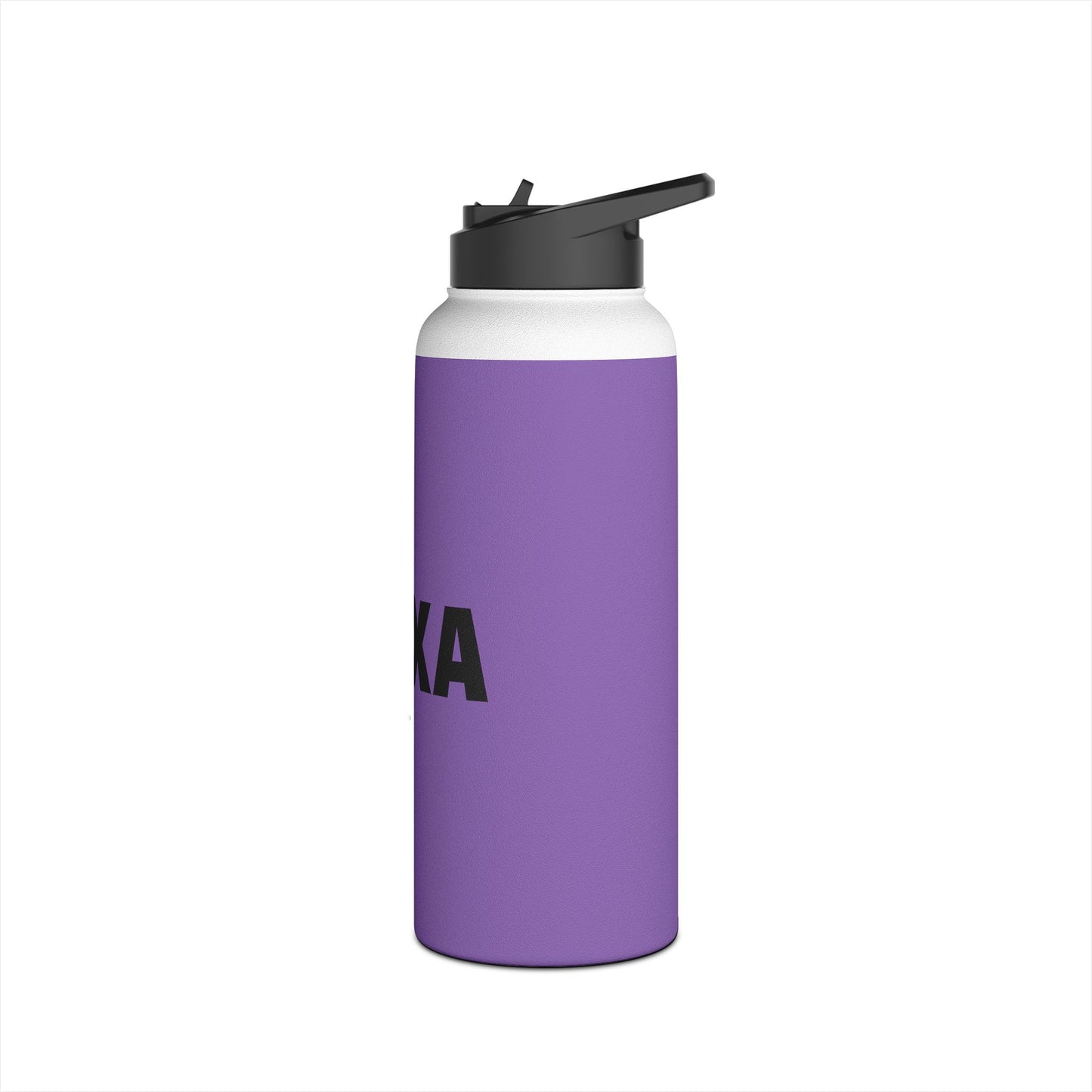Stainless Steel Water Bottle - Personalized Purple Stainless Steel Water Bottle - PAXA