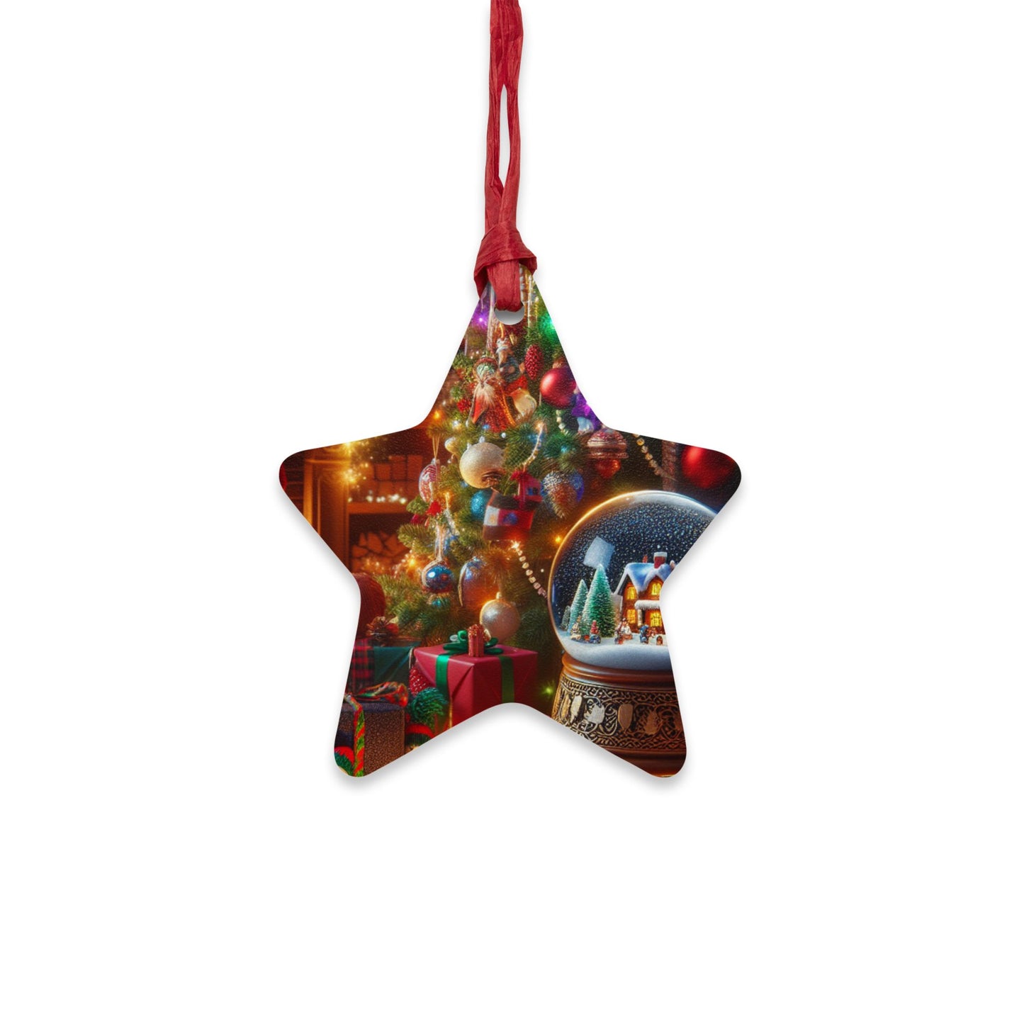 Festive Wooden Ornaments - Christmas Bell Decor for Holiday Cheer