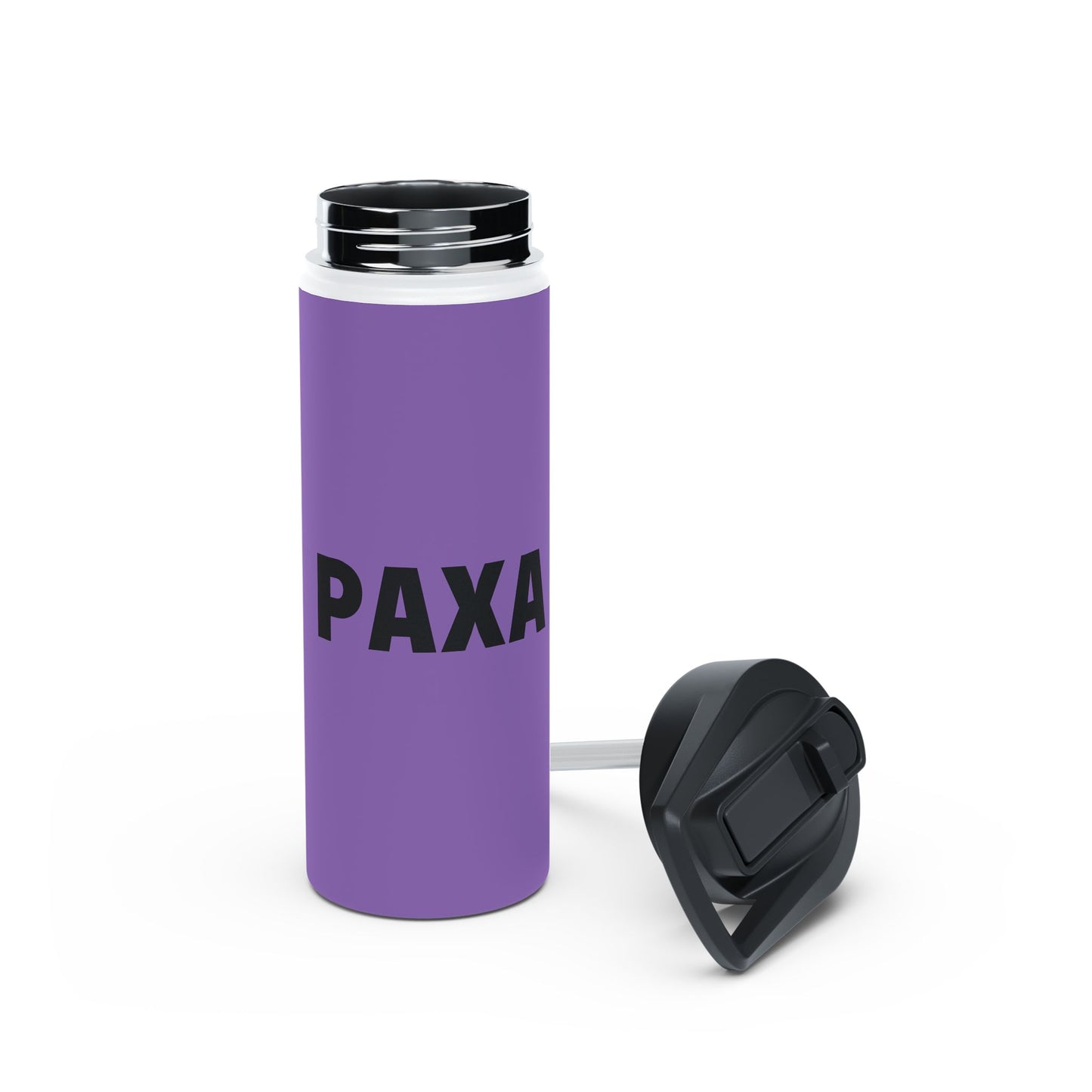 Stainless Steel Water Bottle - Personalized Purple Stainless Steel Water Bottle - PAXA