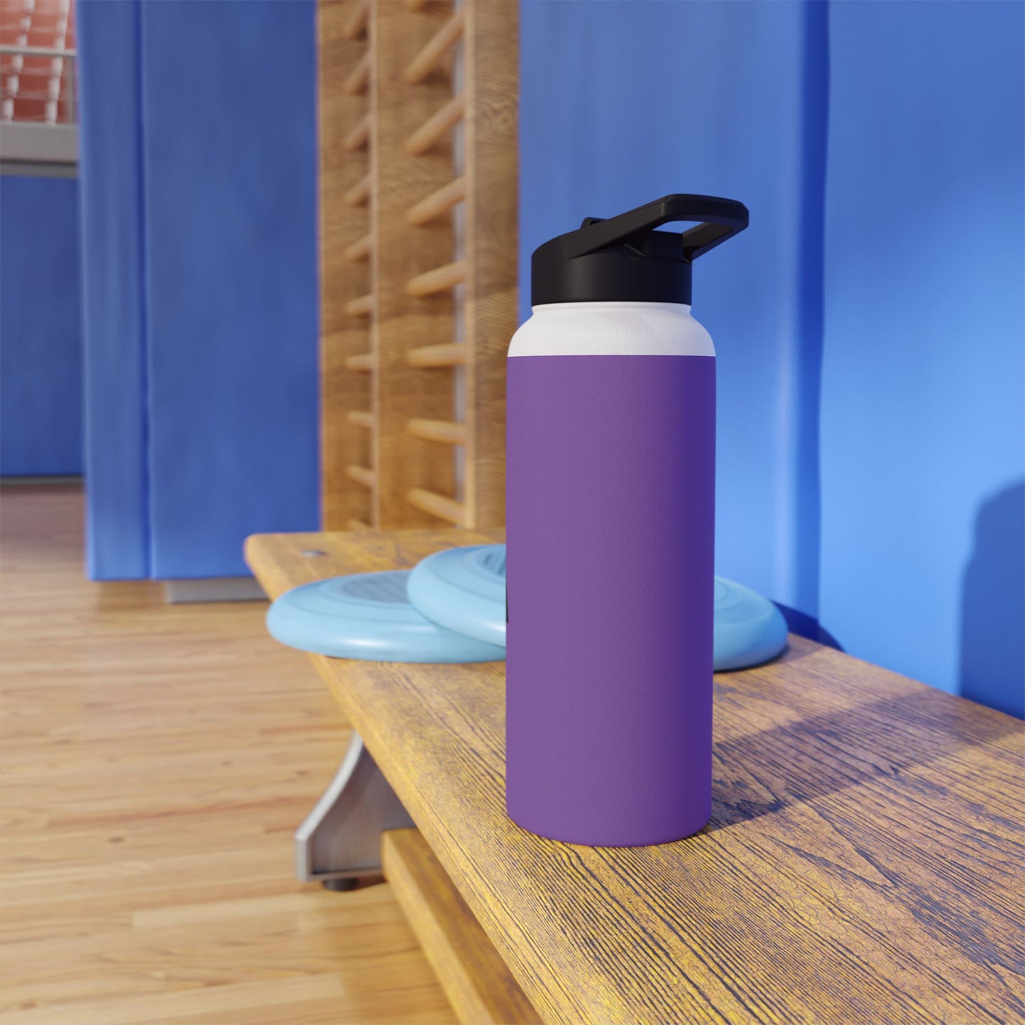 Stainless Steel Water Bottle - Personalized Purple Stainless Steel Water Bottle - PAXA