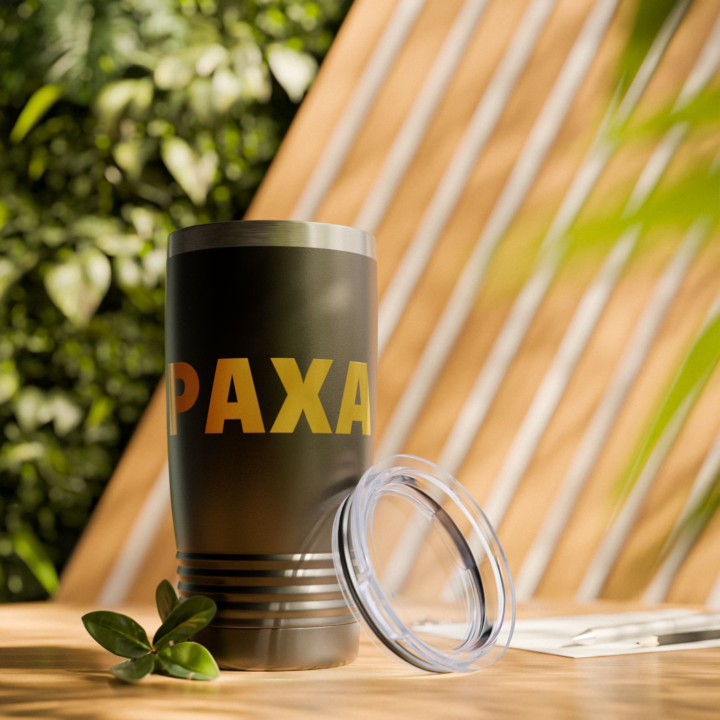 20oz Ringneck Tumbler - Stylish Insulated Mug with 'PAXA' Design