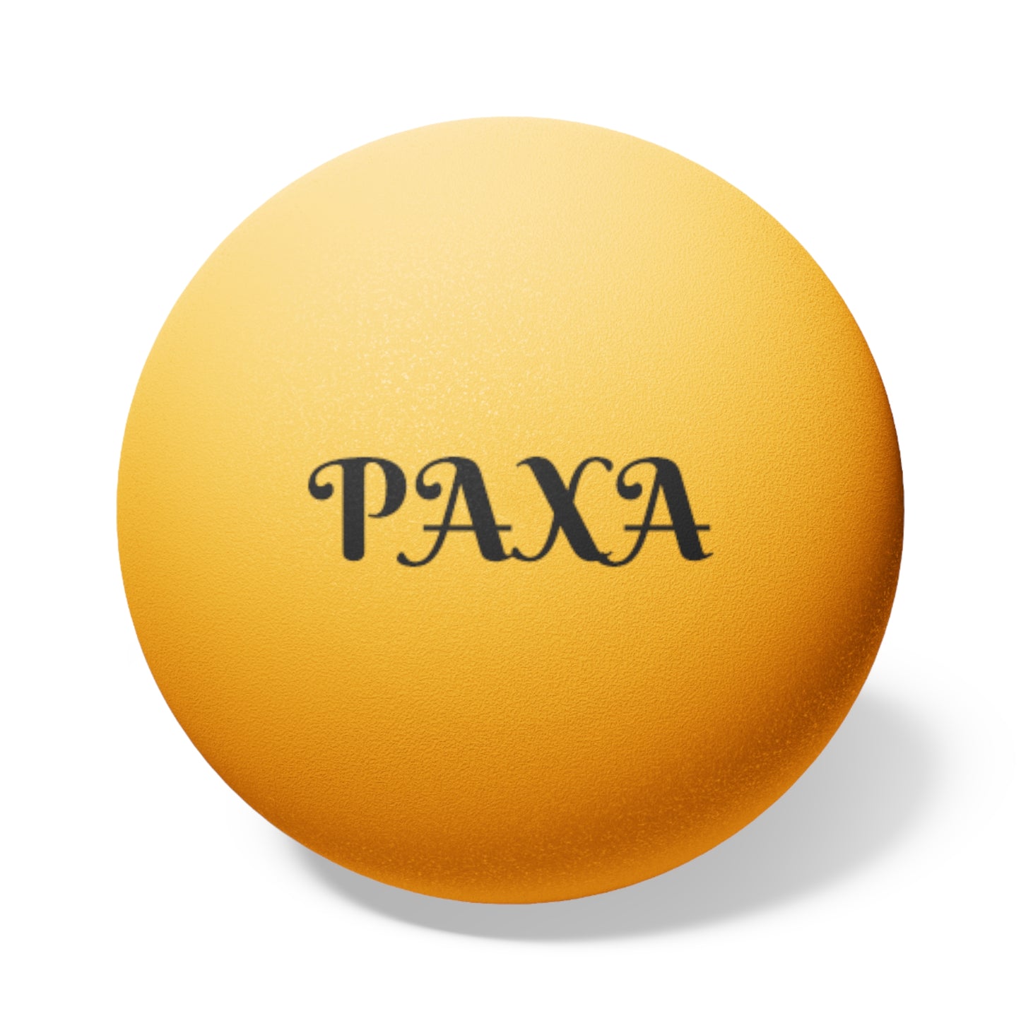 Personalized Ping Pong Balls - Set of 6, Perfect for Parties & Sports Events - Add Energy to Every Match – Custom Ping Pong Ball Set (White & Orange)