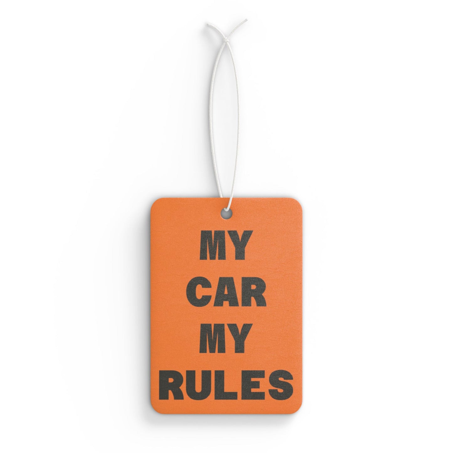 My Car My Rules Air Freshener - Fun Citrus Scent for Car Enthusiasts - Car Air Freshener Set
