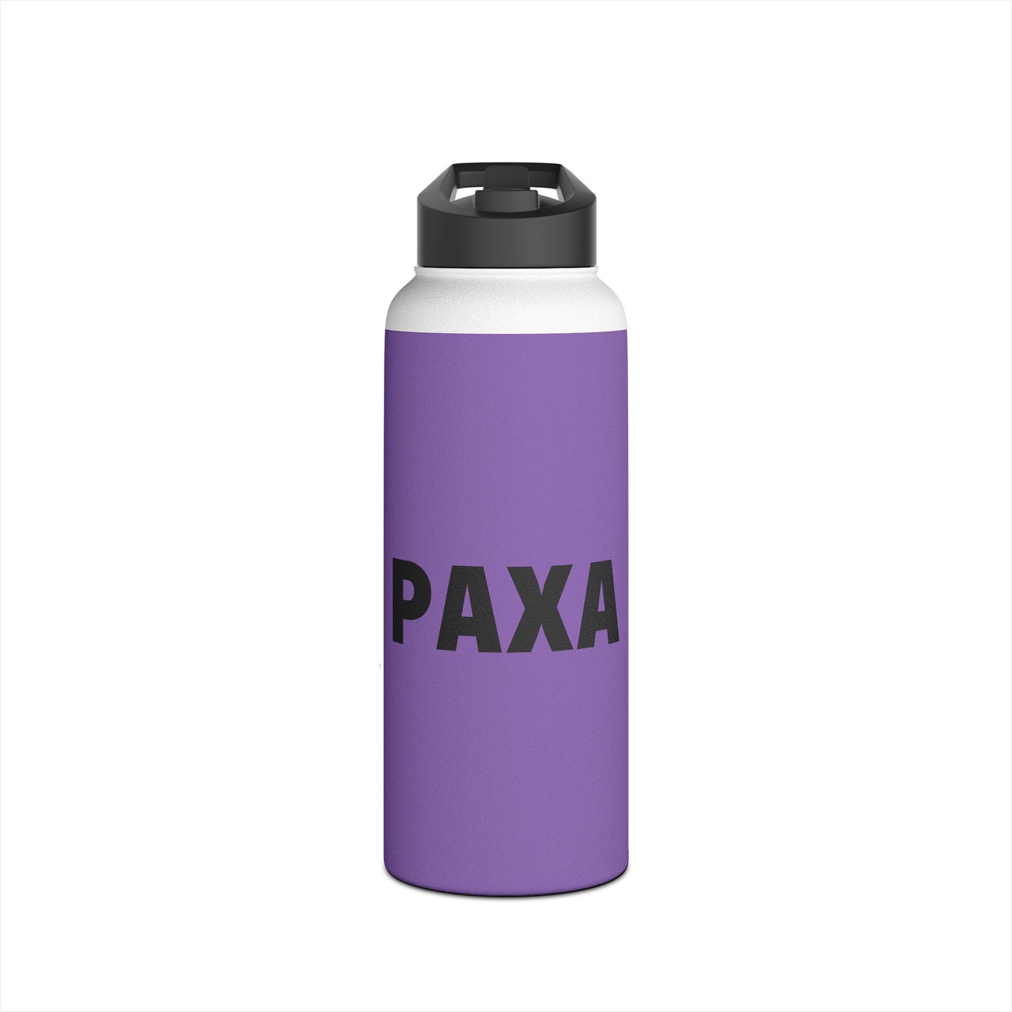 Stainless Steel Water Bottle - Personalized Purple Stainless Steel Water Bottle - PAXA
