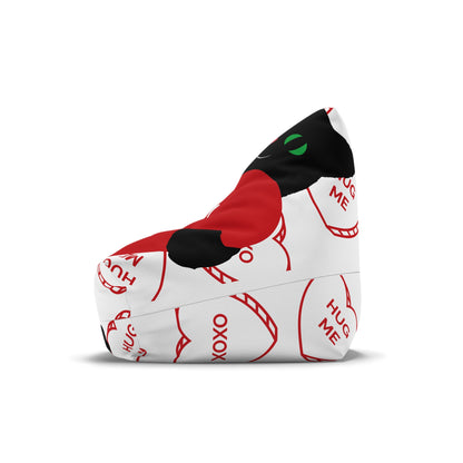 Cozy Cat-Themed Bean Bag Chair Cover - Perfect for Relaxation & Hugs - Cozy Bean Bag Chair Cover – Durable All-Over Print Seating for Kids & Adults