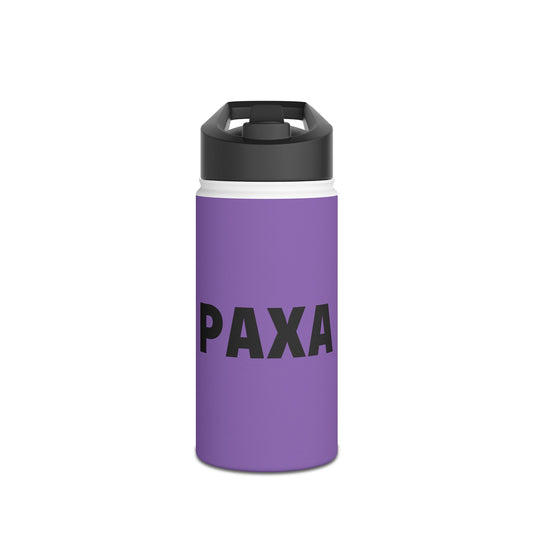 Stainless Steel Water Bottle - Personalized Purple Stainless Steel Water Bottle - PAXA