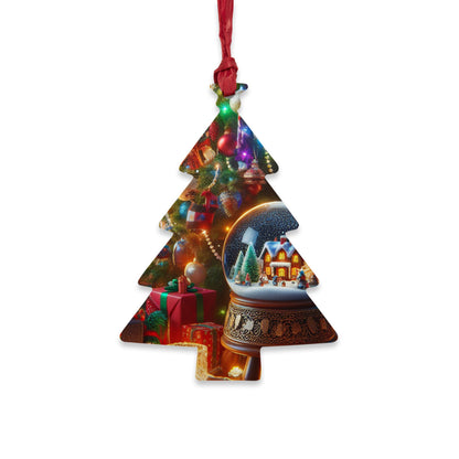 Festive Wooden Ornaments - Christmas Bell Decor for Holiday Cheer