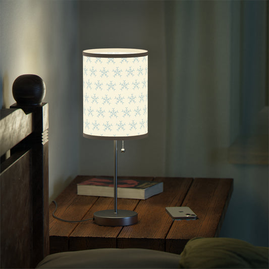 Snowflake Table Lamp - Winter Decor with US|CA Plug
