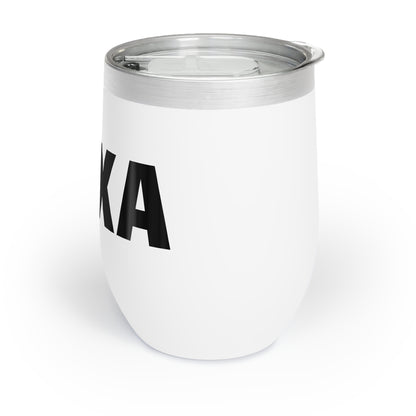Chill Wine Tumbler - Relax and Unwind Insulated Drinkware for Cozy Evenings