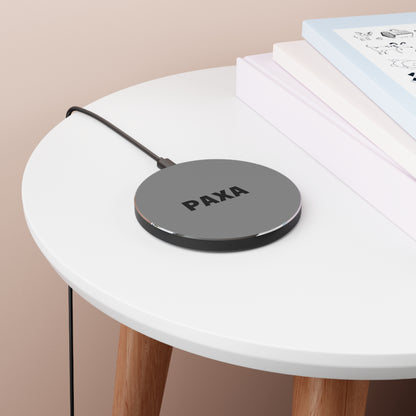Fast Wireless Charger - Stay Powered in Style  -  Sleek Design for Effortless Charging (PAXA) 5W - 7.5W - 10W