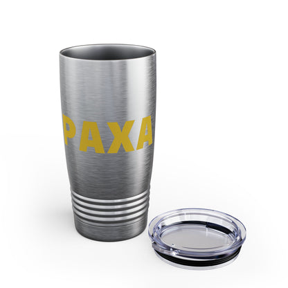 20oz Ringneck Tumbler - Stylish Insulated Mug with 'PAXA' Design